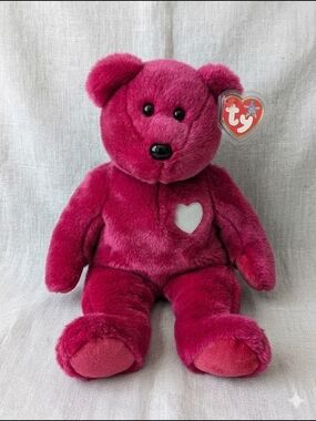 Ty Beanie Buddies "Valentina" Bear